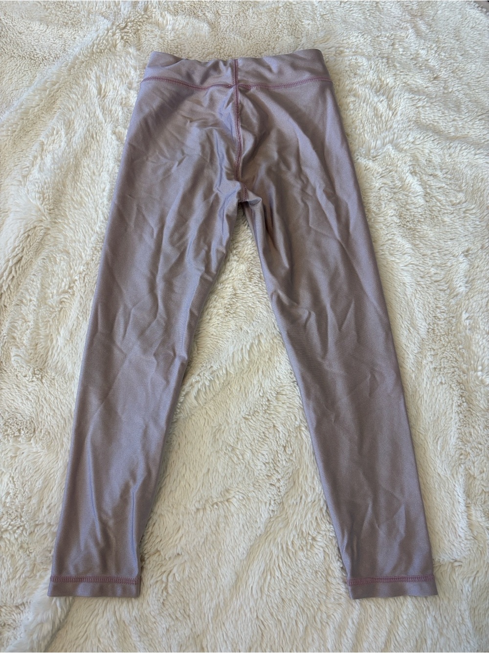 Tea Collection Lavender-Pink Girls' shimmer Leggings